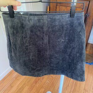 Rag & Bone Leather Skirt